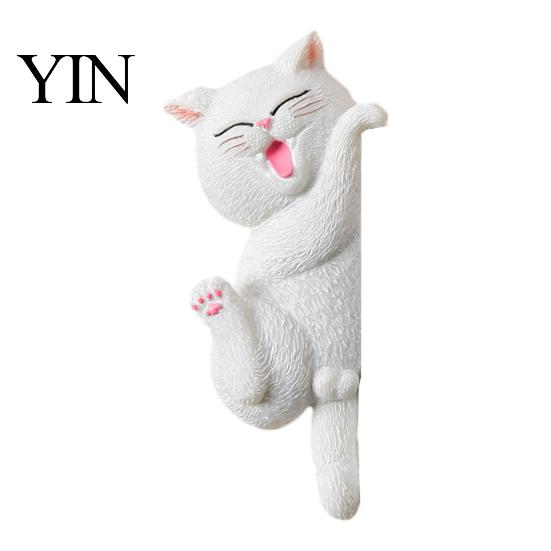 Cat Light Switch Cover 3D Sticker, Decorative Resin Wall Plate Cover, Cute Animal Removable Protection Sticker Stickers, Peel And Stick decorations