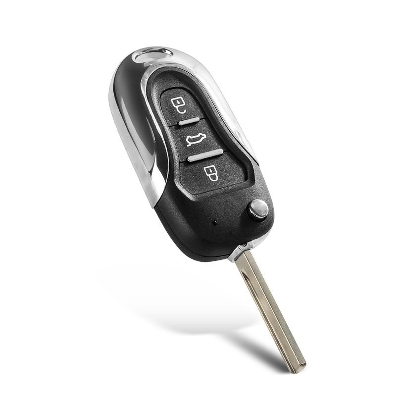 KEYYOU Modified Flip Remote Car Key Shell 3BNT Case Fob For Hyundai Picanto Solaris Sportage For Kia Picanto Sportage K5