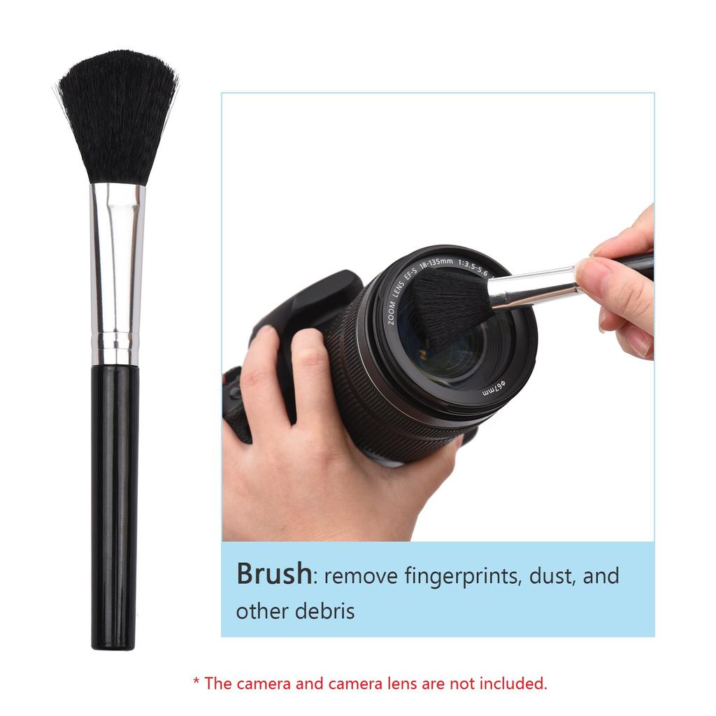   Cleaning Kit, Lens Dust Blower, Cleaning Pen, Brush, Microfiber Lens Cleaning Cloth for Camera Telescope Smartphone