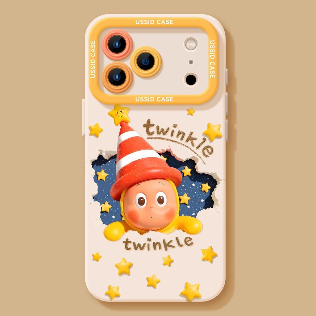 Чехол для мобильного телефона Apple 17 кукла подходит для iPhone16promax девушек высокоценный магнитный держатель мягкий чехол