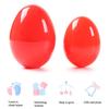 1pcs Games Crafts Hollow Decoration Add Treats Easter Eggs Plastic Fillable Egg Party Decor