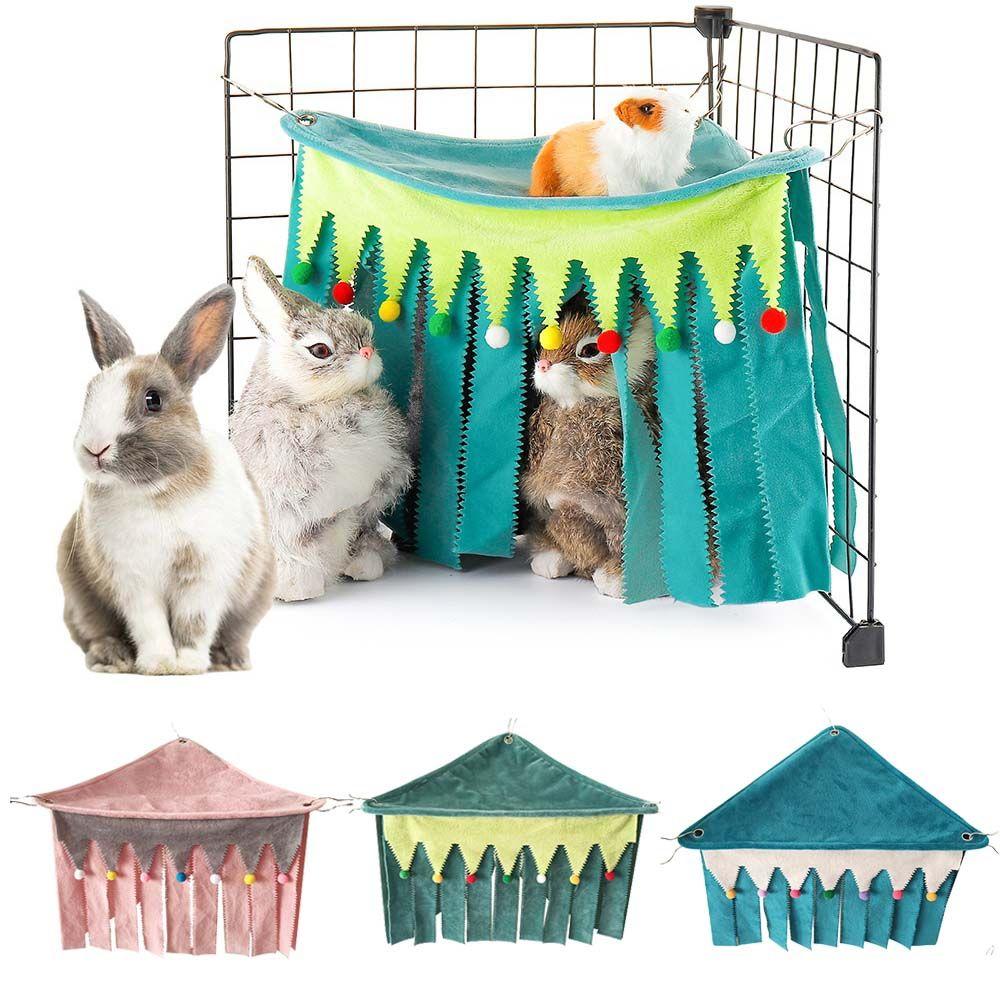 Скрытый гамак для маленьких питомцев Домик для ежа хомяка Кроличья палатка для укрытия Крысиное гнездо Укрытие для морской свинки