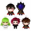 Код Geass: Плюшевая игрушка Лелуш Восставший Пречас - Полный набор Черных Рыцарей из 5 видов (приблизительно. 12см) официальный
