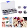 5000PCS Glass Flat Bottom Hot Fix Rhinestones Nail Art Phone Case Decor DIY Jewelry Findings