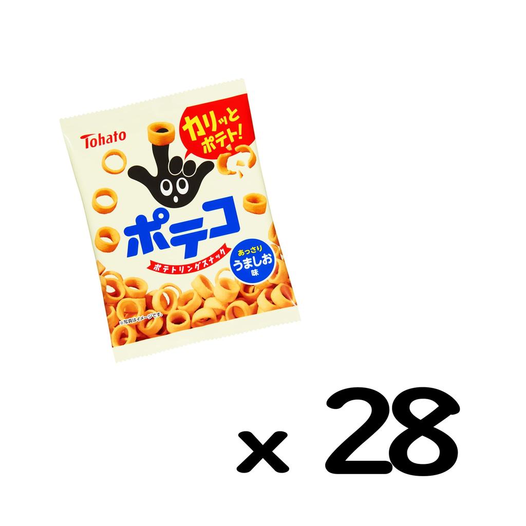 Tohato Potatoes Umashio Flavor 23g X 28 Bags