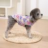 Winter Puppy Jacket Soft Fleece Dog Clothes Cute Paw Print Pets Warm Coat with D-Ring for Small Mediun Dogs Chihuahua Pug Pet Supplies
