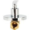 1/2 Angle Valve, Water Shut Off Valve Copper Leakage Proof Concealed Installation Water Stop Valve for Kitchen Bathroom for faucets, showerheads,