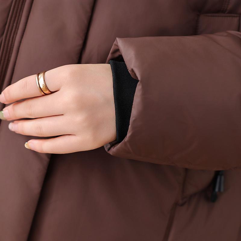 Fashion Woman Parkas Winter Short Coat Hooded Thick Warm Elegant Women's Jackets