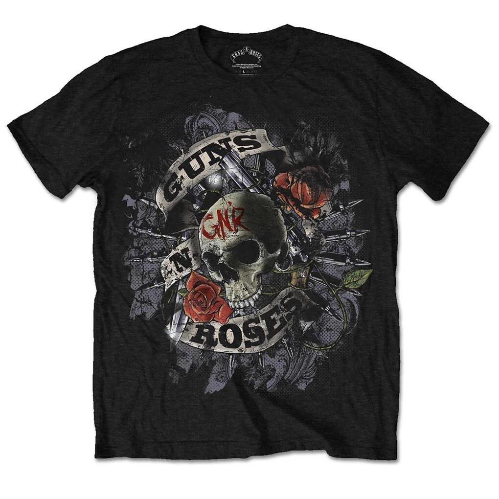 Футболка Guns N Roses Firepower GNR Рок-группа Новая Черная Официальная