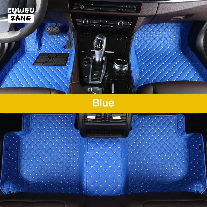 CUWEUSANG Custom Car Floor Mats For Lexus IS IS200 IS200C IS250 IS300 IS300h IS350 IS500 Auto Carpets Foot Coche Accessoriessor