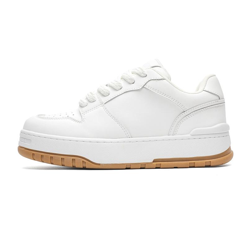 3626 Niche Board Shoes New Four-season Version Men and Women Couples Thick-soled Heightening Shoes Original Black Shoes