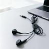 Проводные наушники-вкладыши Yushuo S8 с микрофоном — мощные басы для игр, музыки, мобильных устройств и компьютеров
