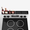 Magnetic Seasoning Rack for Stove Set of 2 Magnetic Silicone Seasoning Organizer Kitchen Storage Organization for Apartment