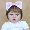 BZDOLL 60 см 3D-краска кожа мягкая силиконовая кукла реборн для малышей для девочек тканевое тело реалистичное, как настоящая принцесса живая одеваются Bebe