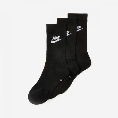 Nike Унисекс Повседневные Базовые Носки с Манжетой Черные Dx5025 010