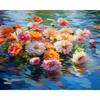 Акриловая картина по номерам, цветы, пейзажи, картины с цифрами, художественное произведение, подарок, настенное искусство для рукоделия, для взрослых, озеро