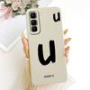 For Infinix Hot 70 5G X6895 Case New Design Letters A-Z Silicone Back Cover For Infinix Hot70 HOT 70 5G Phone Cases Bumper