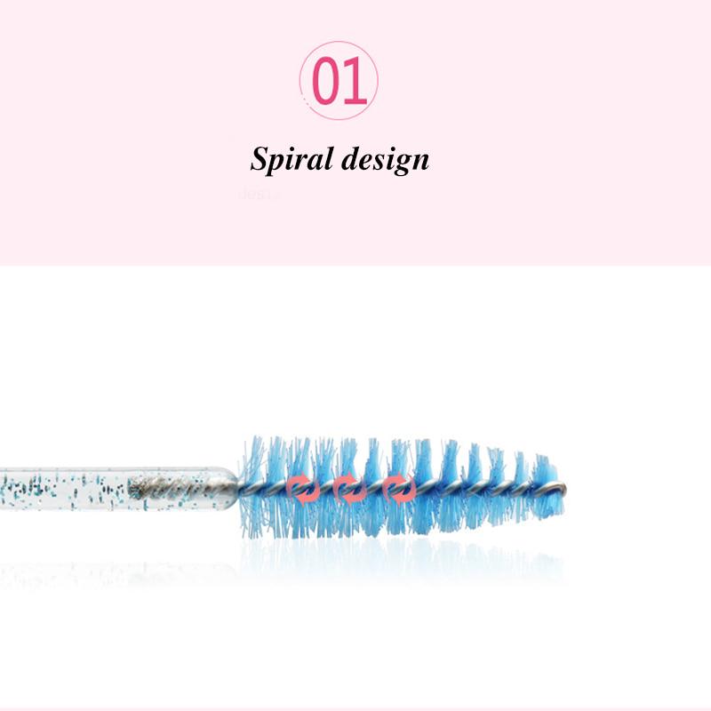 Одноразовые щеточки для ресниц и бровей 50 шт