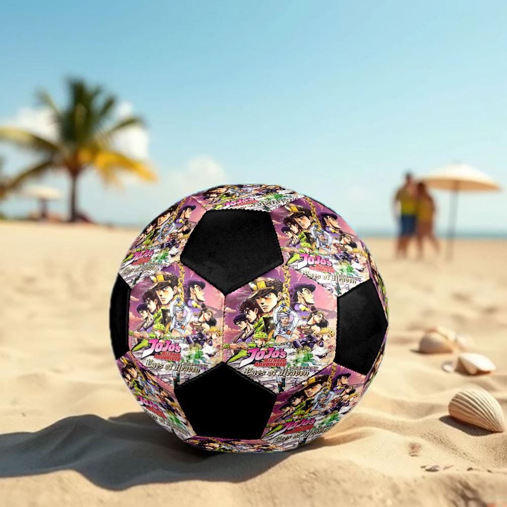 1pc JoJos Bizarre Adventure Soccer Ball Size 5 Indoor Soccer Ball Fashion Colorful Backyard Game - Great For Sports Fans Gift HE27