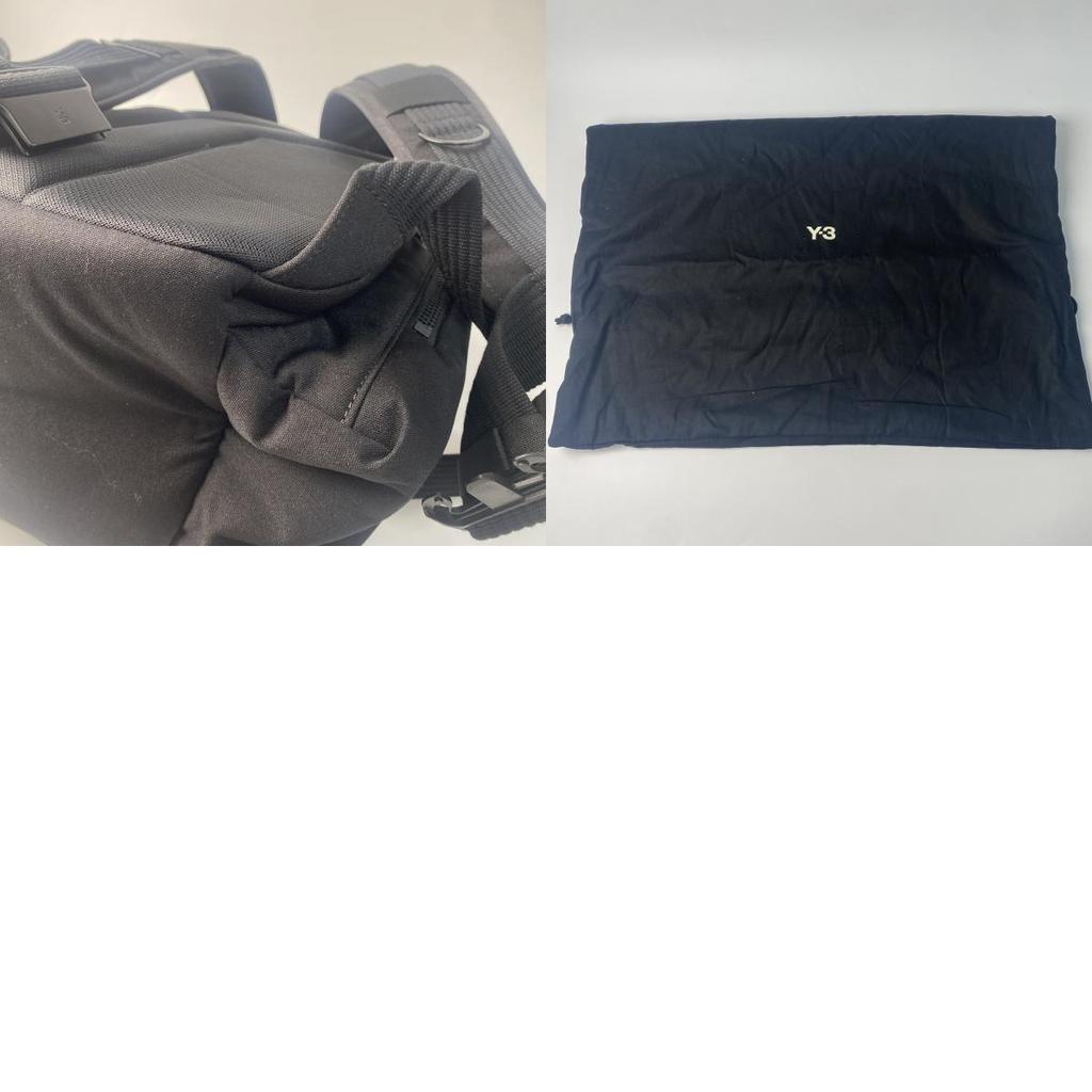 Подержанный рюкзак Y-3 Â· Дневной рюкзак черный/белый полиэстер мужской