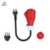 GWUYU Portable EV Charger Blue/Red Brazilian Plug Adapter 7 kW to 3.5 kW 11 kW to 3.5 kW Custom Home Charging Plug