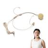Dual Ear Hook Headset Head Microphone For Shure Wireless 4Pin Mini Plug