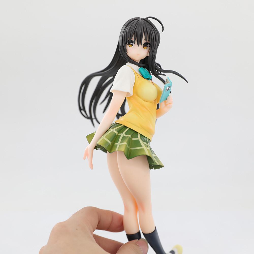 23СМ Аниме To LOVEru Котегава Юи Фигурка Школьная форма Наряд Стоячая модель Игрушка Подарок Коллекция Фигурка Действия ПВХ 1/7