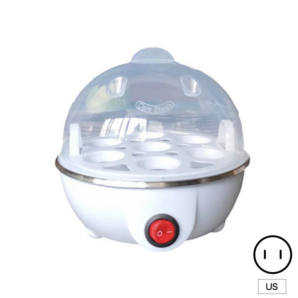 Многофункциональная мини-пароварка для яиц, электрическая пароварка с одним касанием для яиц/кукурузы/сладкого картофеля/молока, быстрая готовка завтрака, кухонная техника, удобная для детей