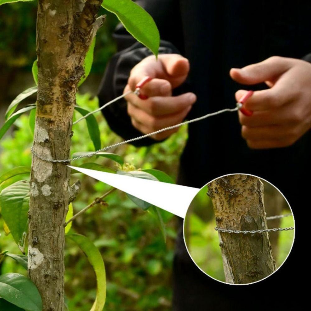 4-strand Outdoor Camping Survival Tool Manual Hand Steel Wire Saw Emergency Kit
