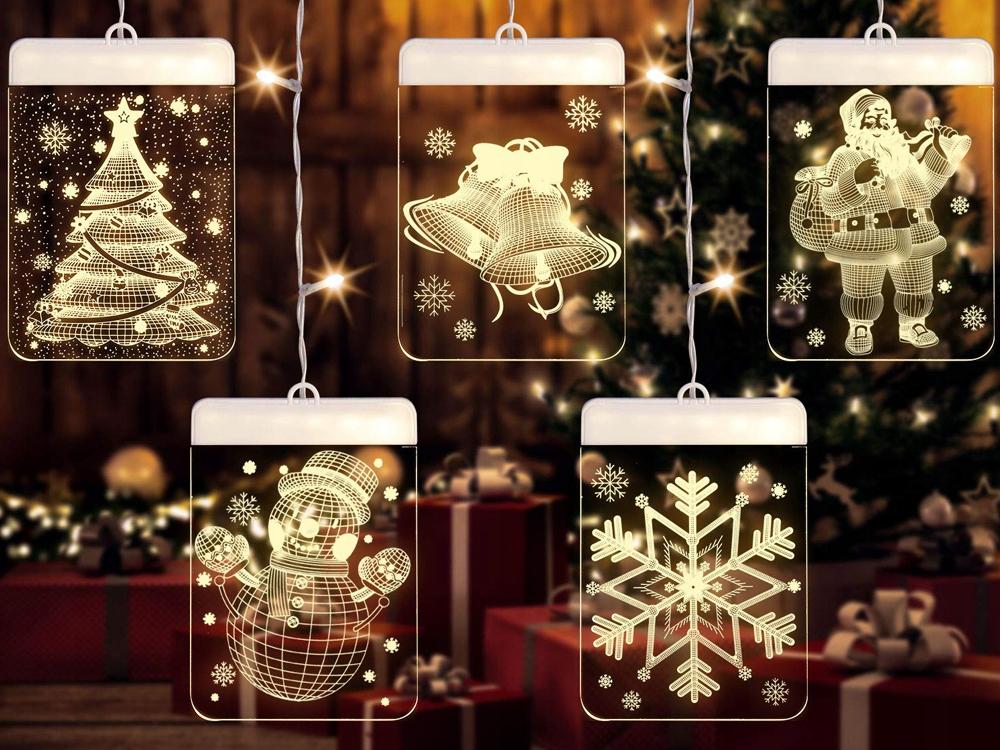 Stained Glass Led Bells Warm (60) Gab_A
