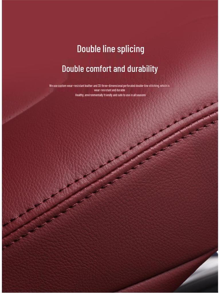 Чехол на сиденье из натуральной кожи для Tesla Model 3/Y