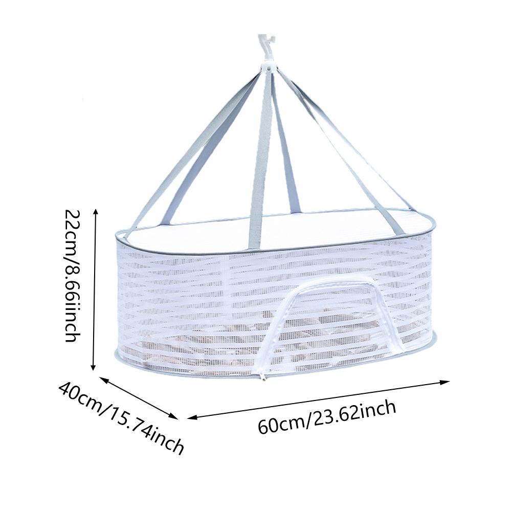 4-слойная сушильная сетка для трав, съемная сетка для сушки бюстгальтеров и одежды, складная, защита от мух, ветрозащитная, с крючком, для сушки рыбы/овощей/фруктов/трав