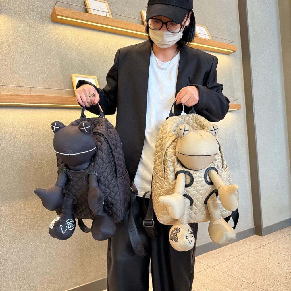 Рюкзак Женская Сумка Мультфильм Маленький Монстр Студенческий Рюкзак Рюкзак Повседневная Сумка