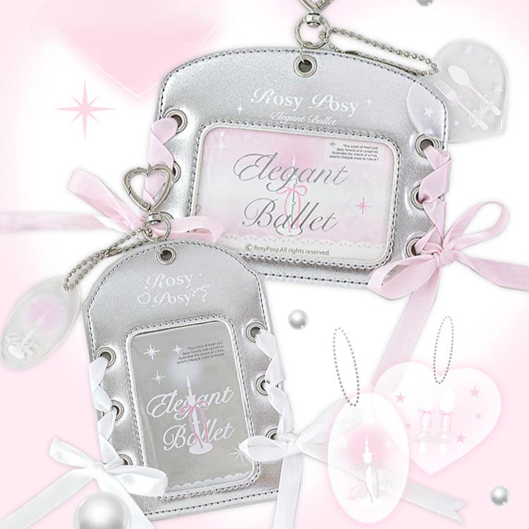 Держатель для фотокарты с кольцом для ключей серебристого цвета из искусственной кожи для студенческого удостоверения личности, портативный брелок для ключей, защитный чехол для фотокарты