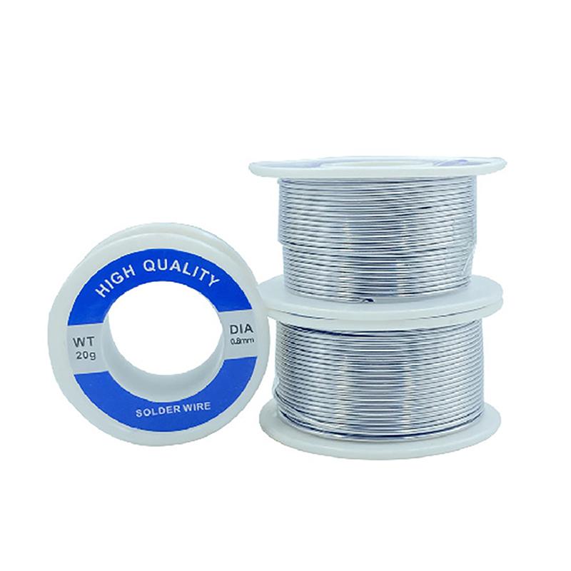 Многоцелевой сварочный флюс катушка железной проволоки диаметр аксессуары для дома 20G электронная паяльная проволока припой провода канифоль сердечник олово
