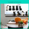 Cute Black Halloween Cat Bat Ghost Bedroom Home Decoration Stickers Wall