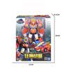 High Quality Two Mode Mini Force Wild Power Transformation Robot Toys Action Figures MiniForce X Deformation Lion/Shark Car Toy