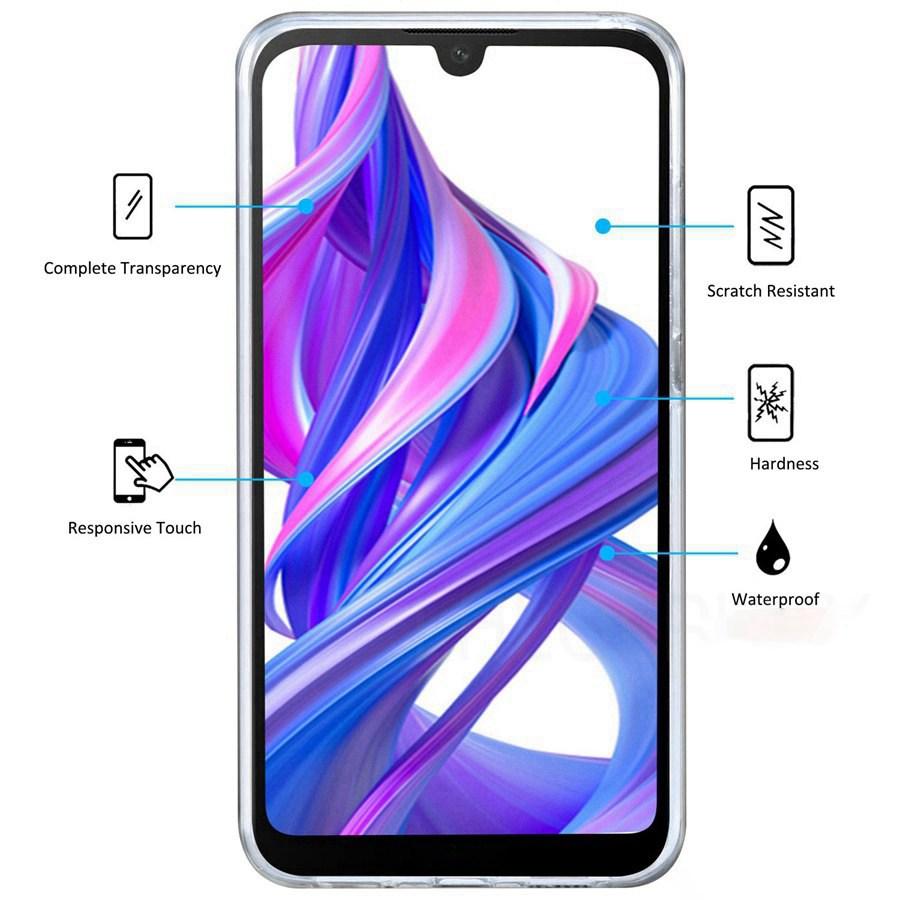 Защитный чехол на 360 градусов для Huawei Honor 9X 9C 8X 10i 8A 10 20 Lite P20 P30 P40 Y6 Y9S P Smart Pro Nova 7i 5T, двухсторонний прозрачный чехол