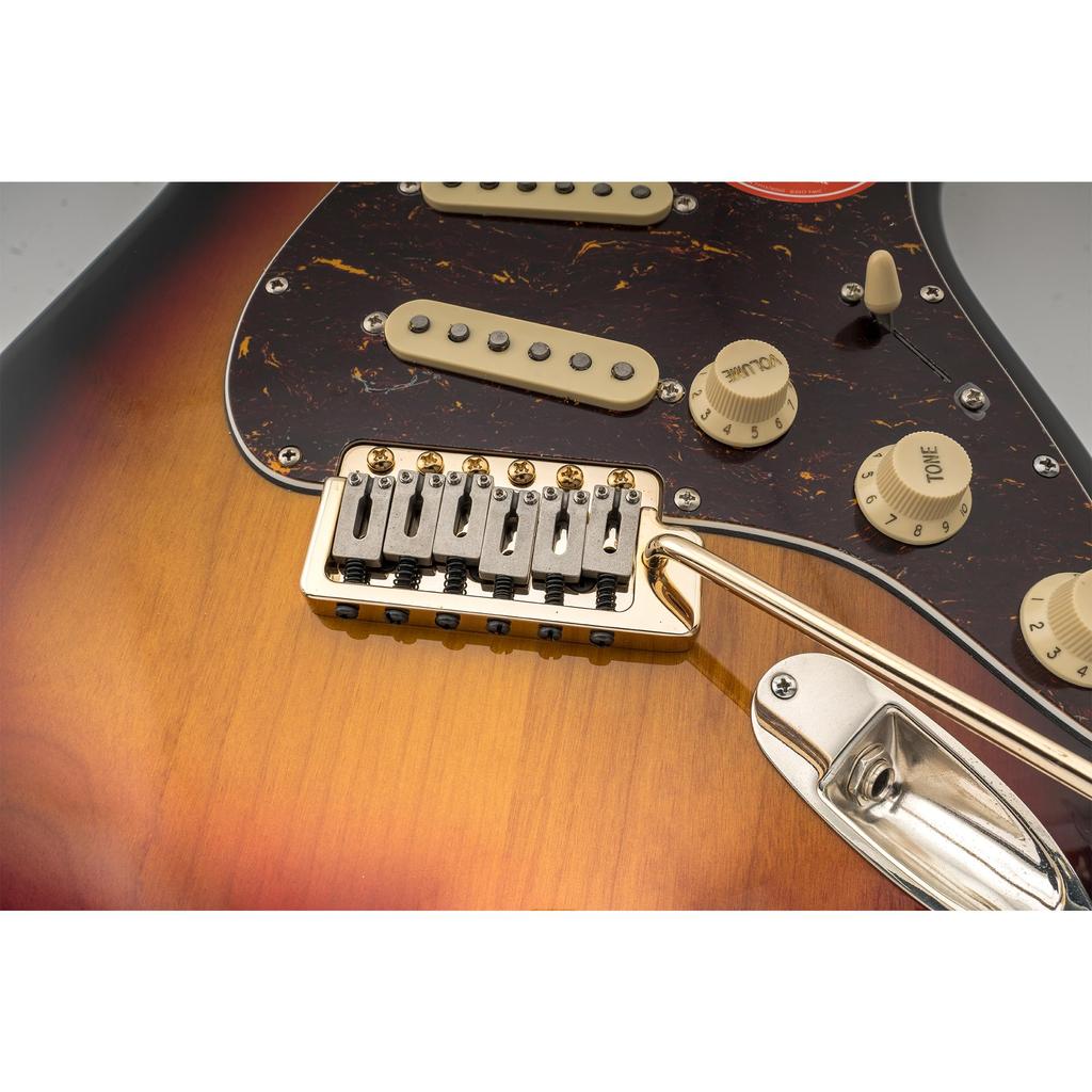 Wilkinson Guitar Tremolo Imported from Japan for Stratocaster Electric Gold WVPC-SB 10.8mm Bridge, 6-Point, Guitars,