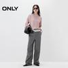 ONLY Women's High-Waist Loose Straight-Leg Workwear Pants