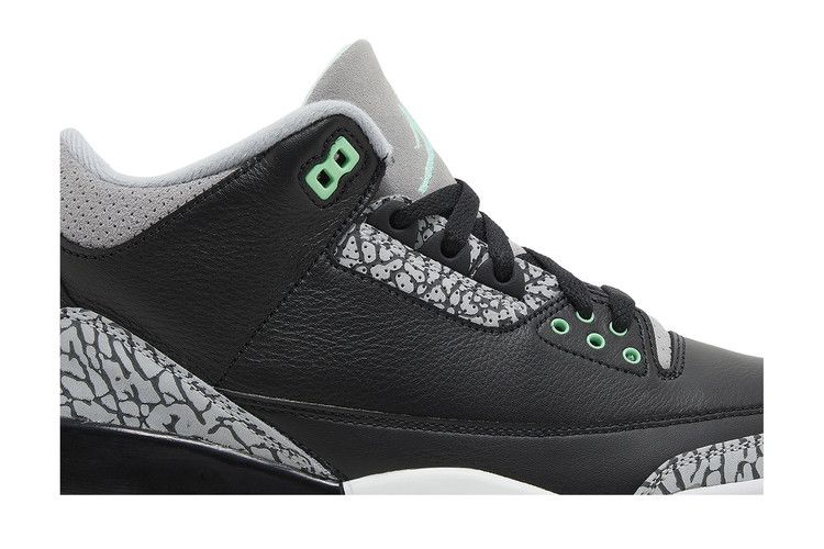 Jordan 3 Ретро Зеленое Свечение
