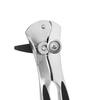 Can Opener Made Of Stainless Steel With A Rubber Handle