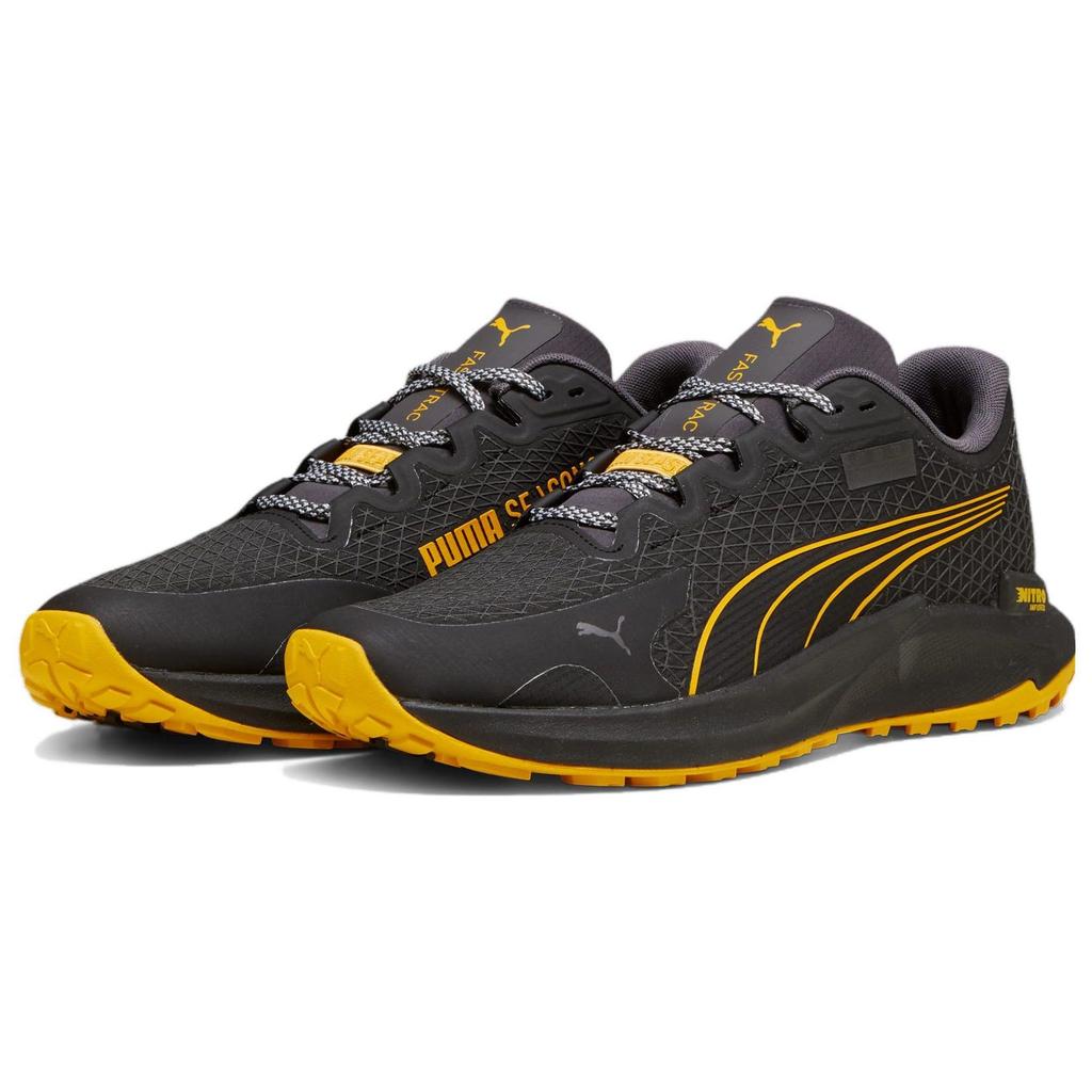Puma Мужские кроссовки Fast-Trac Nitro GORE-TEX Черный Желтый Sizzle 377062-05