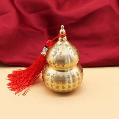 1 шт. латунная тыква-байфу, украшение для привлечения богатства, декор для гостиной, спальни, подарок на новоселье, скульптура, ремесла, фэн-шуй