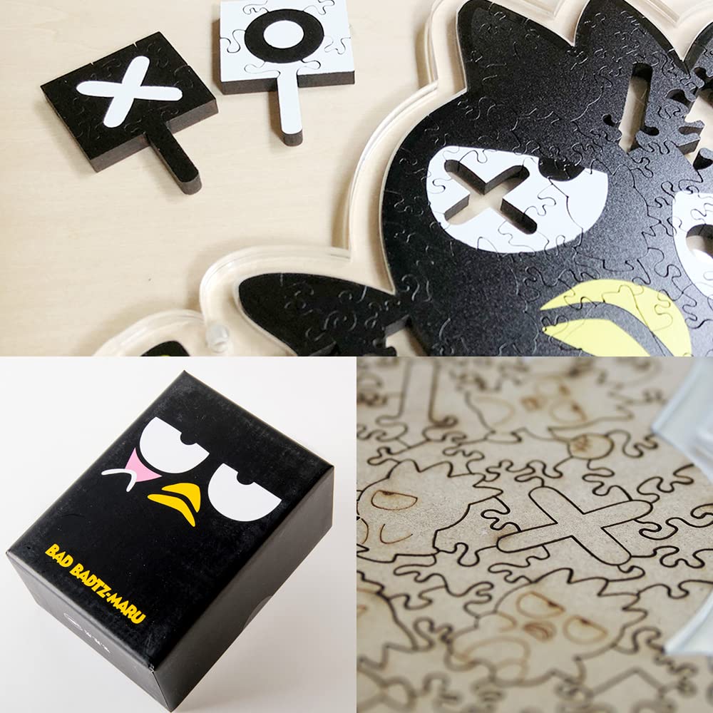 Только несколько Sanrio Официальный Деревянный Пазл Badtz Bad Badtz Maru Взрослый Пазл Подарок Подарок Юбилей День Рождения Интерьер Поставляется со специальным