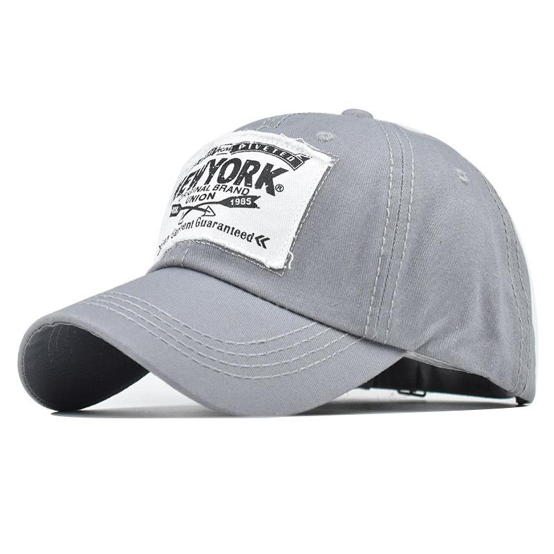 Бейсбольная кепка NEW YORK Alphabet старая хлопковая стираная бейсболка с принтом алфавита