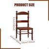 1:12 Scale Miniature Furniture Dollhouse Chair Handmade Home Decor Tiny Model for