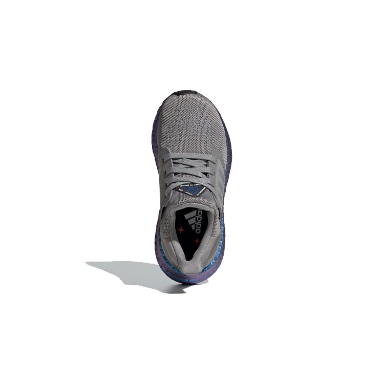 adidas Детские кроссовки для бега с низкой посадкой и ультраамортизацией Детские кроссовки для бега Серо-коричнево-фиолетовые EG4809