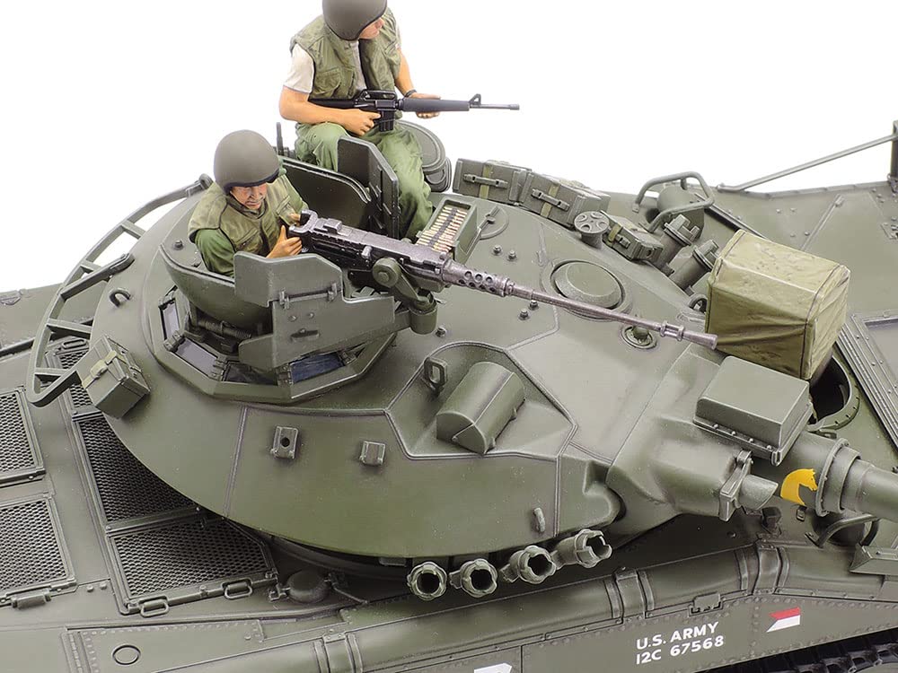 Tamiya Военная миниатюра Американский воздушно-десантный танк M551 Sheridan Пластиковая модель 35365 1/35 № 365 (война во Вьетнаме)