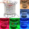 20X 5050 SMD 3LED модулей водонепроницаемые IP65 DC 12V свет белый зеленый красный синий теплый белый светодиодные фонари для объемных букв